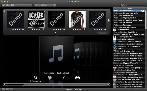 CoverScout 3 Mac Screenshot