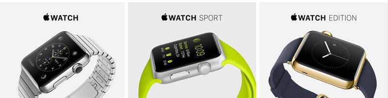 Apple Watch Kollektionen