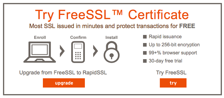 Ein Zertifikat von FreeSSL: gratis möglich aber einfach definitiv nicht