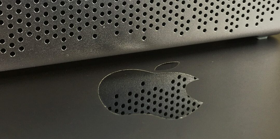 Inateck Bluetooth Lautsprecher im Apple Logo