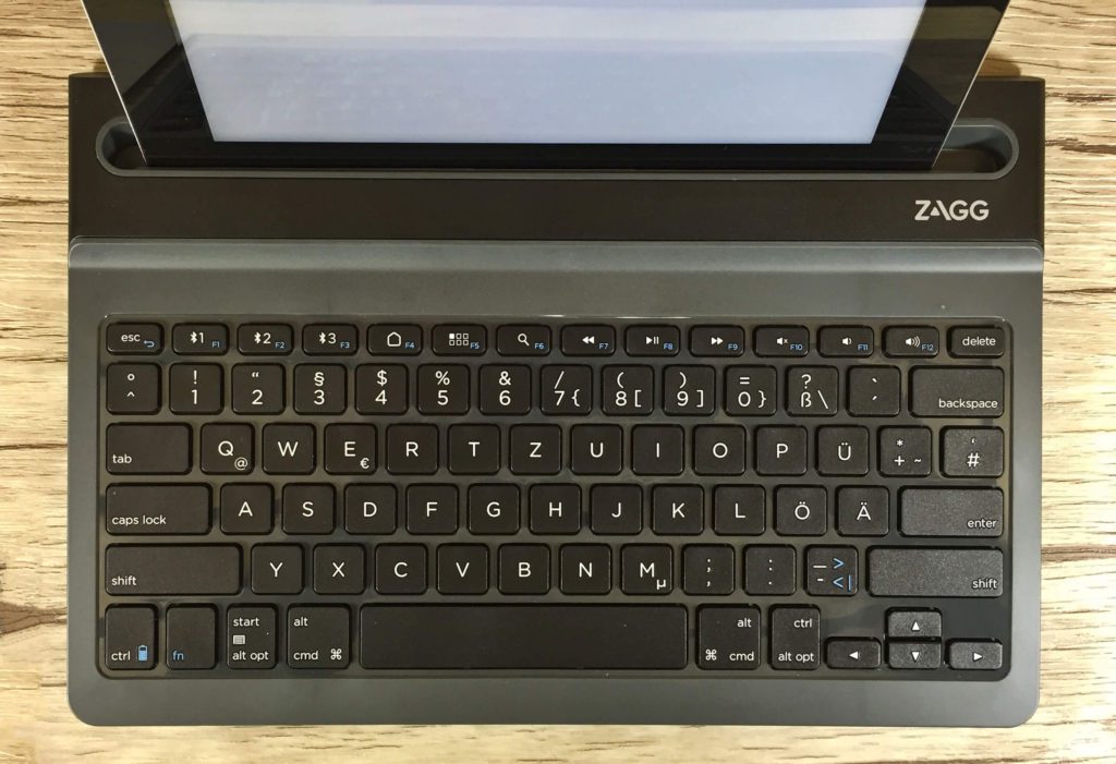 Zagg Bluetooth Tastatur – auch für das iPad