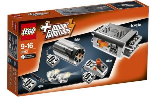 LEGO 8293 Power Functions Set für bereits ambitionierte und gar nicht so "kinderleichte" Projekte mit Motoren. Bild: Amazon