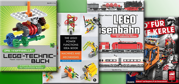 Lego Power Functions Bücher Lego Power Functions Anleitungen in Form von Büchern. Online findet man keine richtigen Anleitungen, Bauinformationen oder andere Hilfestellungen. Produktbilder: Amazon