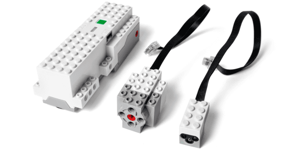 Lego Boost Move Hub, Motor und Sensor für Farbe und Abstand