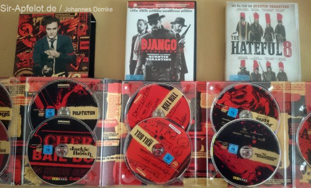 Habe ich alle Filme, bei denen Quentin Tarantino das Drehbuch schrieb und Regie führte auf DVD? Vielleicht ;)