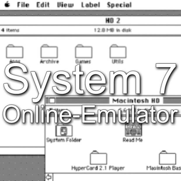 Mac System7 im Browser