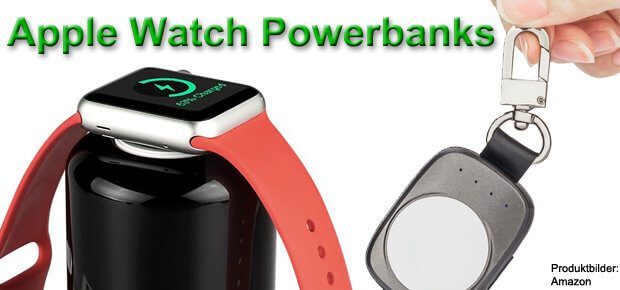 Auf der Suche nach einer Apple Watch Powerbank findet ihr verschiedene Modelle. Hier eine Auswahl, damit ihr den richtigen externen Akku für die Smartwatch findet.