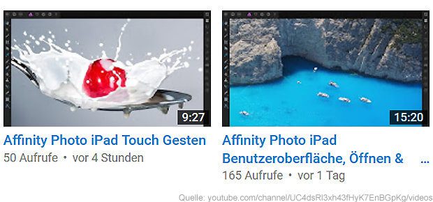 affinity photo ipad tutorial deutsch youtube