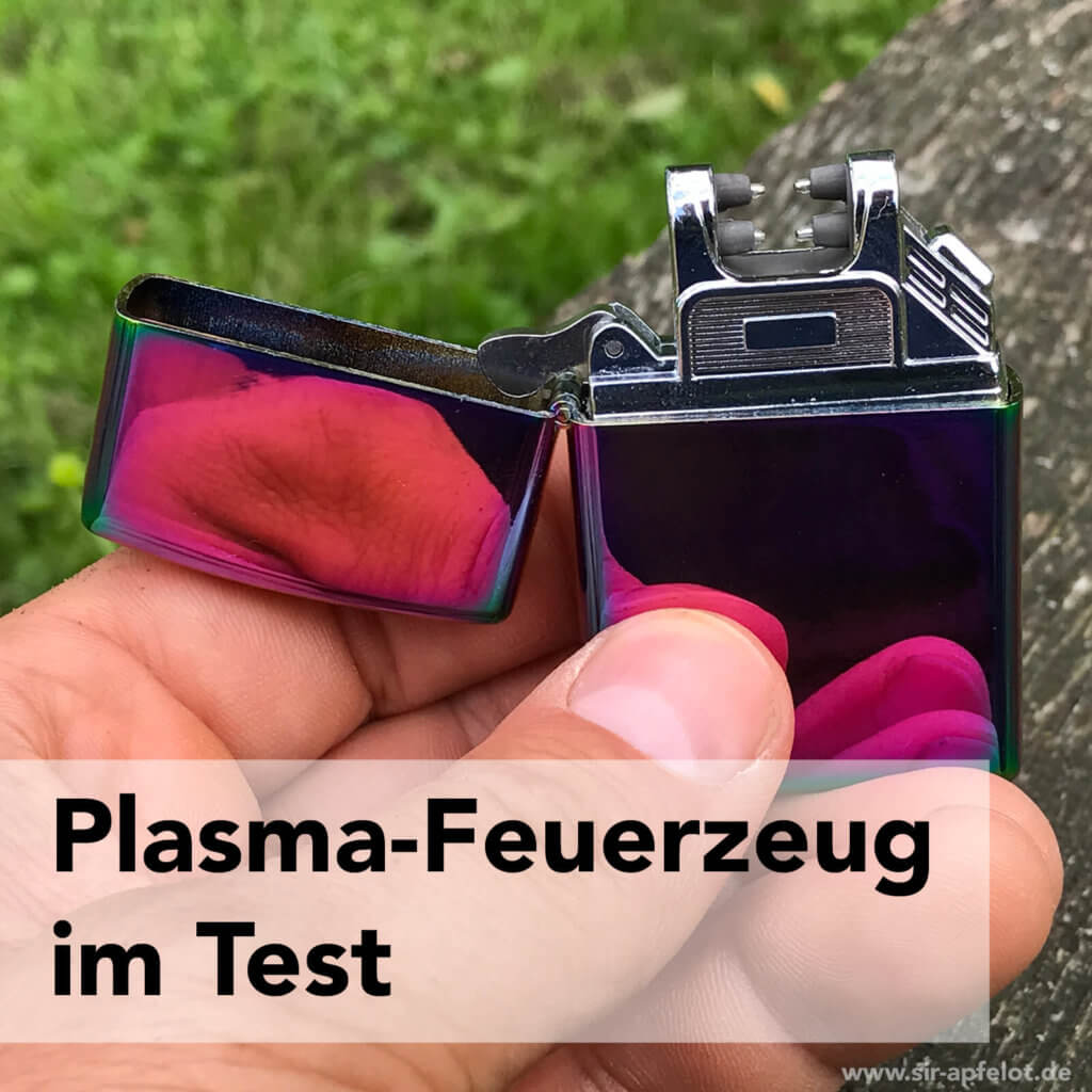 VOSO Plasma Feuerzeug im Test