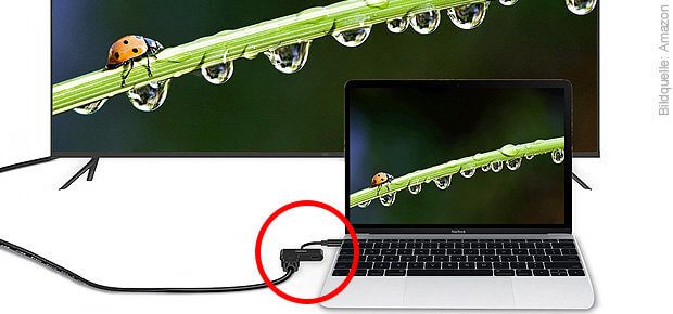 Choetech USB-C auf HDMI Adapter 4K mit bis zu 60 Hz übertragen MacBook 