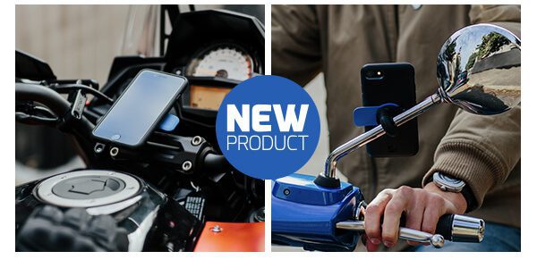 Neu auf dem Markt ist die Quad Lock iPhone-Halterung für Motorrad und Roller. Wer das Smartphone als Motorrad-Navi nutzen will, kann dies damit tun.