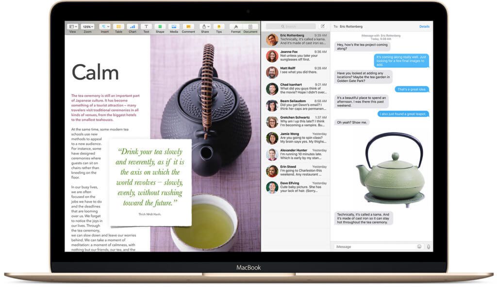 Die Split View Funktion, mit der man zwei Apps nebeneinander legen kann, gibt es schon seit El Capitan. Neu ist in High Sierra aber, dass man innerhalb von Apple Mail eine Split-View-Ansicht erhält, wenn man eine neue Mail schreibt.