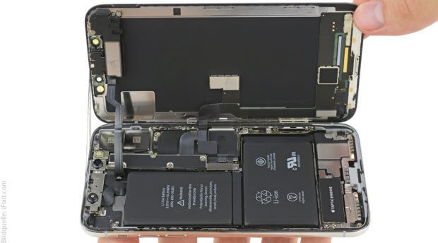 Das neue Apple Smartphone-Flaggschiff reparieren? Das geht mit einer Machbarkeitseinschätzung von 6 aus 10 möglichen Punkten von iFixit.