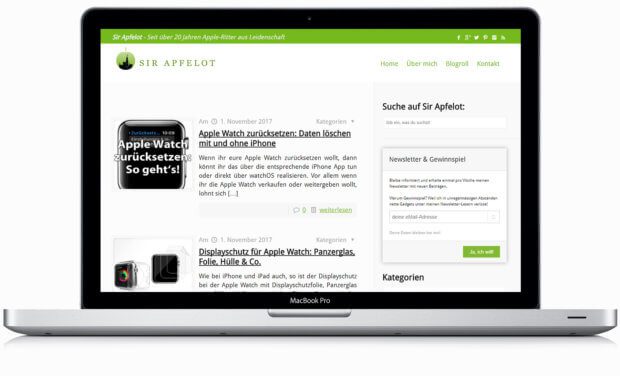 Werben auf Sir-Apfelot.de: Werden sie Sponsor und platzieren Sie Ihr Unternehmen, Ihr Produkt oder Ihre Dienstleistung mit Link zur Ihrer Seite an prominenter Stelle!