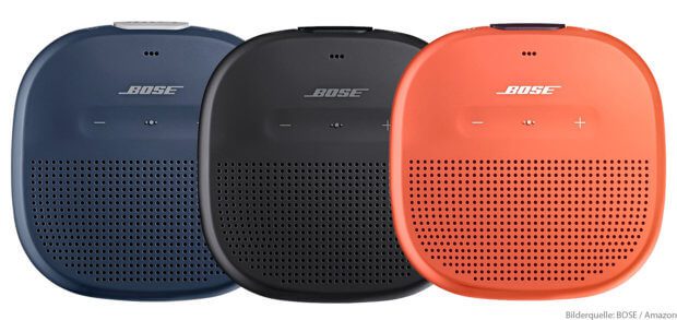 Der BOSE SoundLink Micro ist ein wasserdichter Bluetooth Lautsprecher, den ihr bei Amazon kaufen könnt. Für Musik, Hörbuch, Anrufe oder Sprachassistenz sowie für mobile Anwendung ideal.