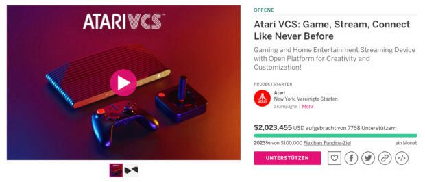 Die Atari VCS Konsole könnt ihr über Indiegogo vorbestellen. Die Lieferung soll 2019 erfolgen.