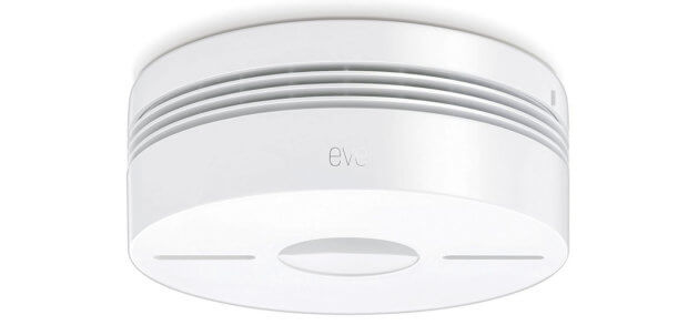 Der Elgato Eve Smoke Dualwarnmelder (Rauchmelder und Hitzemelder) kann per HomeKit mit der Home-App von Apple gekoppelt werden. Bilder: Amazon