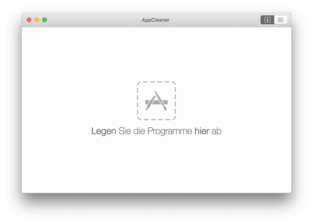 Der AppCleaner ist meine Empfehlung zum kompletten Löschen von Programmen auf dem Apple Mac unter macOS.