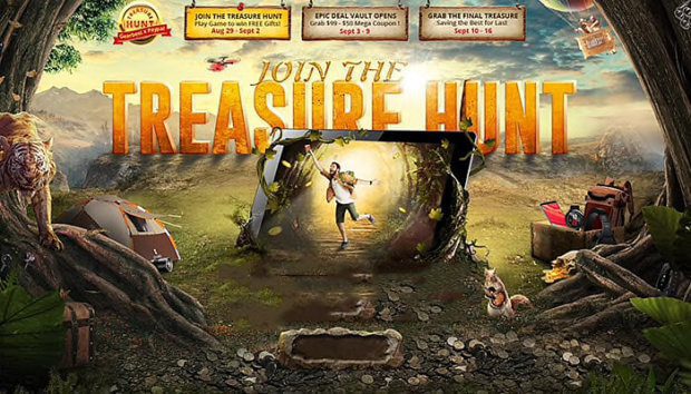 Beim GearBest Treasure Hunt Sale 2018 gibt's zahlreiche Deals, Aktionen, Coupons, Gutscheine und kostenlose Give Aways.