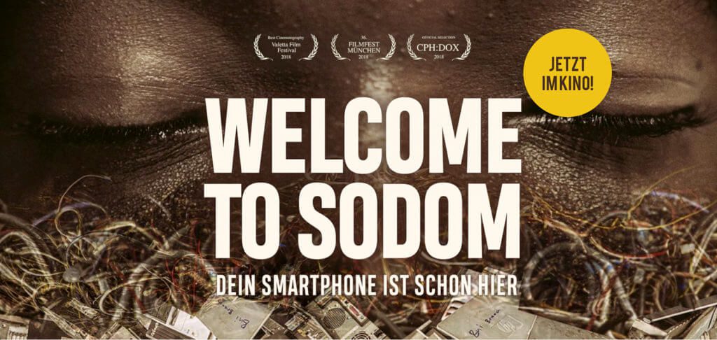 Die Welcome to Sodom Dokumentation zeigt die größte Elektroschrott-Müllhalde Europas. Sie liegt im afrikanischen Land Ghana, wo mehrere tausend Menschen den Müll nach Verwertbarem durchsuchen.