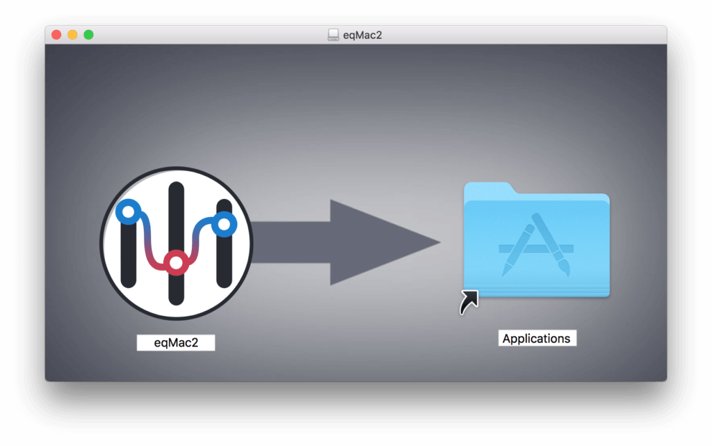 Nach dem eqMac2 Download ist die Installation, wie immer am Mac, denkbar einfach.