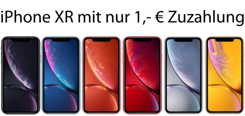 Das Apple iPhone XR mit Tarif kostet einmalig nur 1 Euro. Zudem wird es durch die Buchung mit O2 Free M auch insgesamt billiger. Details zu Smartphone, Mobilfunktarif und Preis gibt es hier.