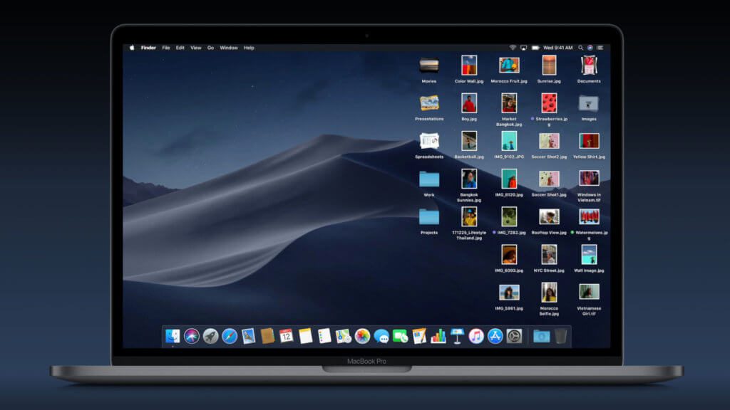 Die Schreibtisch Stapel unter macOS 10.14 sind ideal, um Ordnung auf dem Desktop zu halten. Wie ihr die macOS Mojave Stapel aktiviert und individualisiert, das habe ich euch in diesem Ratgeber zusammengefasst. Bild: Apple.com