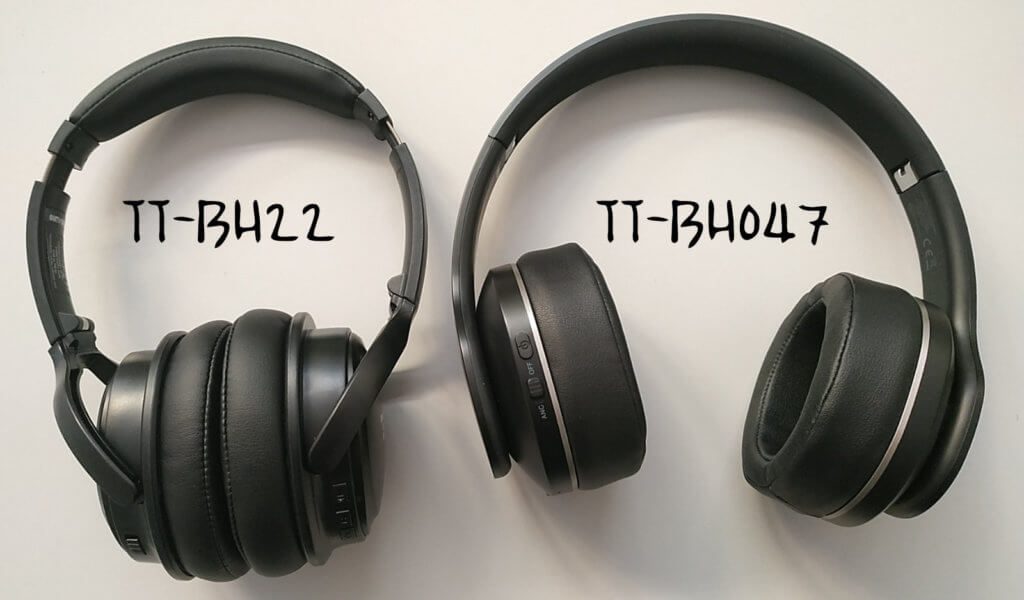 Der Vergleich von TaoTronics TT-BH22 und TaoTronics TT-BH-047 im Bild.