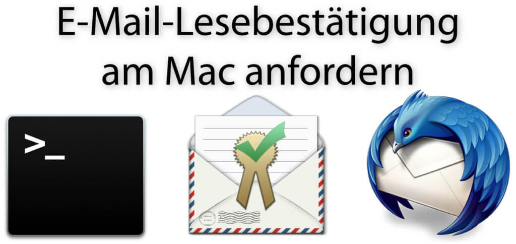 Per Apple Mail eine Lesebestätigung anfordern und erhalten, das geht nicht so einfach. Entweder ihr nutzt Befehle im Terminal, die iReceiptMail App oder gleich einen anderen Mail Client.