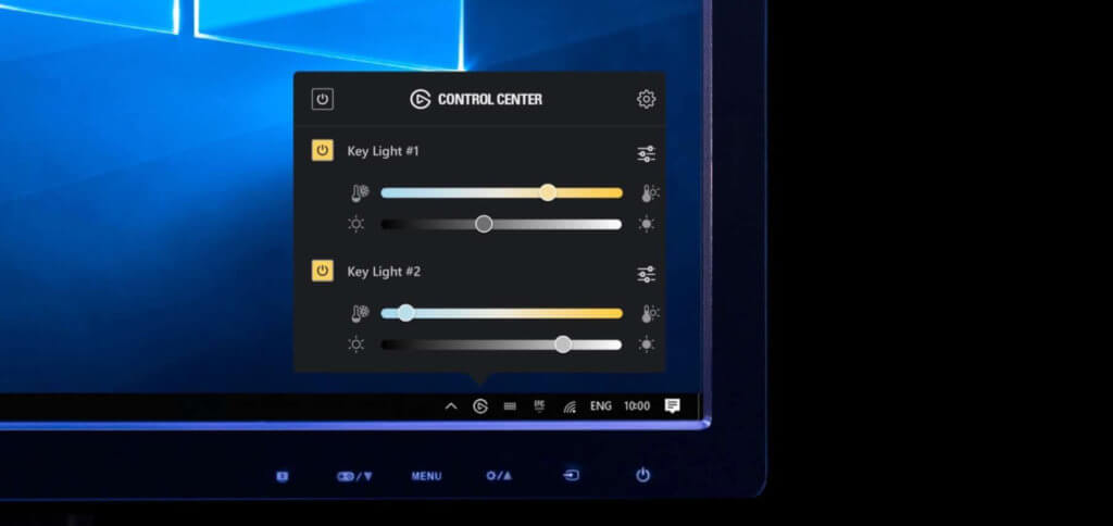 Die Control Center App für macOS und Windows hilft euch, per WLAN die Elgato Key Light LED-Lichter zu steuern.