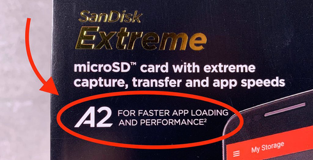 Für die Verwendung in Foto- oder Videokameras ist die App Performance Class nebensächlich. Wer die microSD-Karte jedoch im Smartphone zur Erweiterung des internen Speichers einsetzen möchte, sollte unbedingt eine A2-Karte kaufen (Foto: Sir Apfelot).