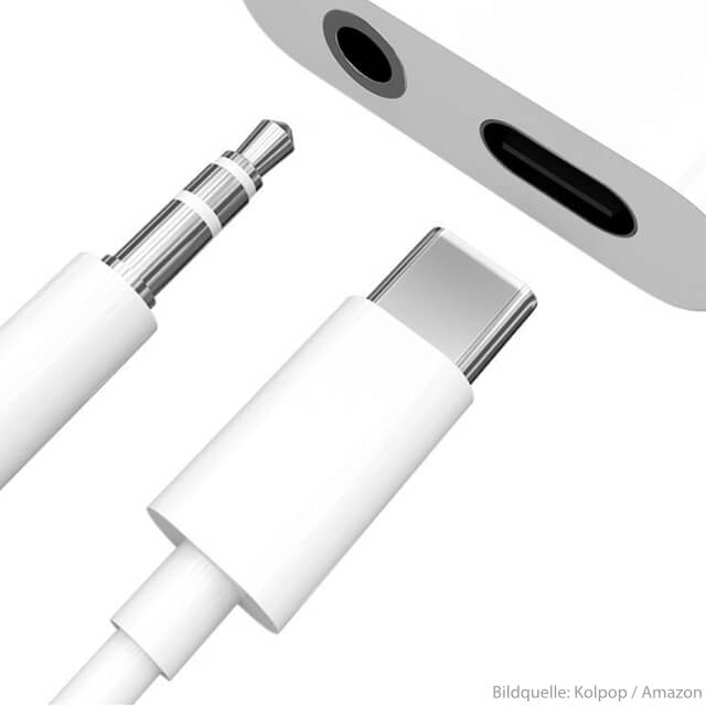 Apple AUX Adapter USB-C für Kopfhörer Klinke am iPad kaufen