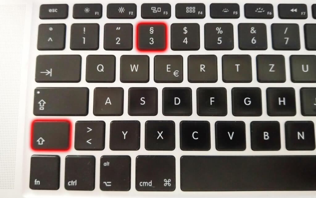 Das Paragraphenzeichen schreiben am Mac und Windows-PC ist per Tastatur super-einfach.
