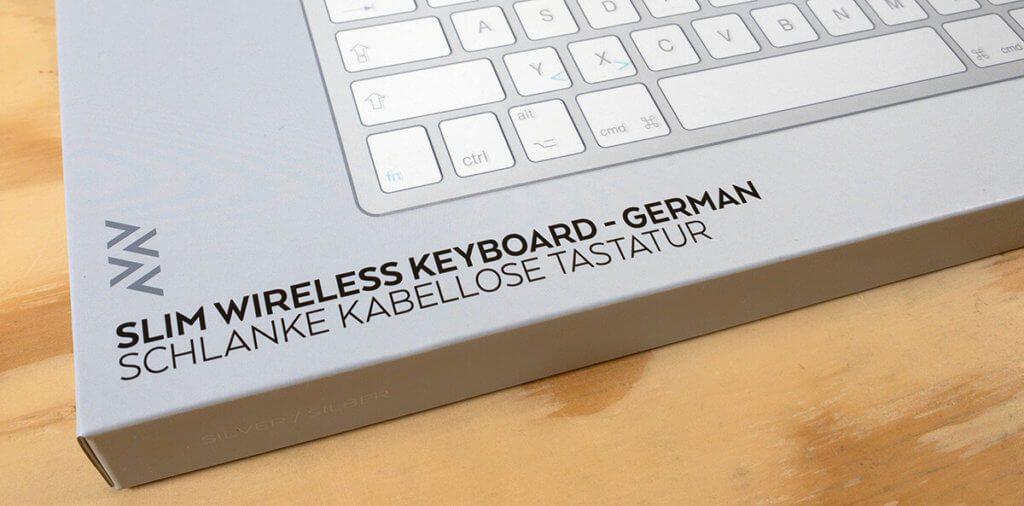 Das Slim Wireless Keyboard von Satechi wurde speziell für IOS und macOS Nutzer entwickelt (Fotos: Sir Apfelot).