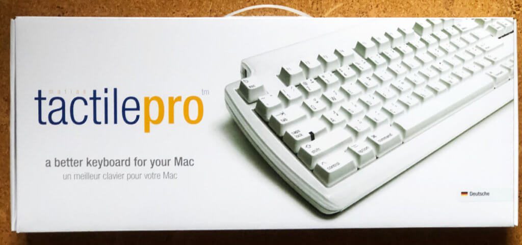 Die Verpackung der Tactile Pro ist gut, um das Tastatur-Schwergewicht beim Transport zu schützen (Fotos: Jochen Brockmann).