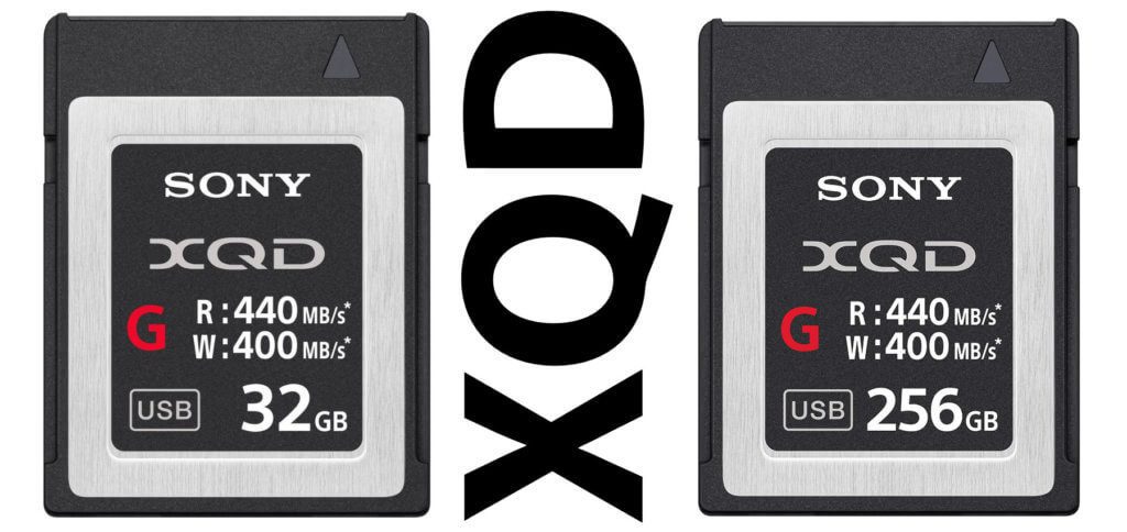 Sony XQD-Speicherkarten haben ein spezielles Format, eine robuste Bauweise und bieten einen schnellen Datenaustausch. Ideal für Profi-Fotografen, 4K-Video-Aufnahmen und mehr. Produktbilder: Sony / Amazon