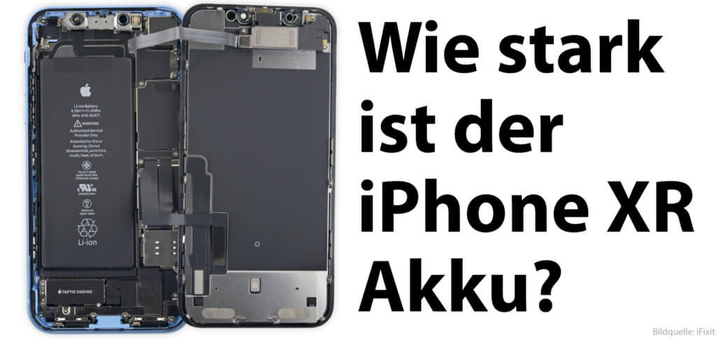 Die Apple iPhone XR Akku-Kapazität in mAh (Nennkapazität), V und Wh sowie weitere Informationen findet ihr hier.