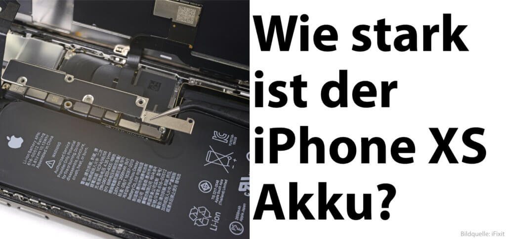 Die Apple iPhone XS Akku-Kapazität in mAh (Nennkapazität) sowie in V und Wh findet ihr hier. Dazu gibt's noch ein paar Informationen als Zusatz.