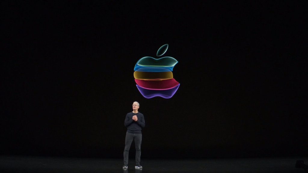 Natürlich eröffnete Tim Cook das Apple Special Event am 10. September 2019 im Steve Jobs Theater.