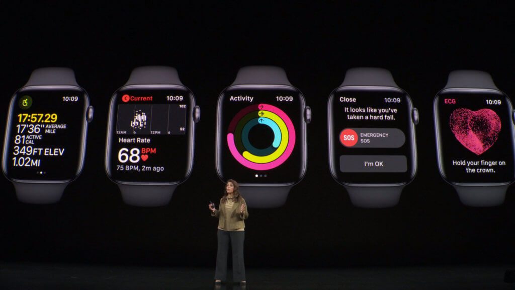 Die Apple Watch ist für den Hersteller u. a. mit Fitness und Gesundheit verbunden. 