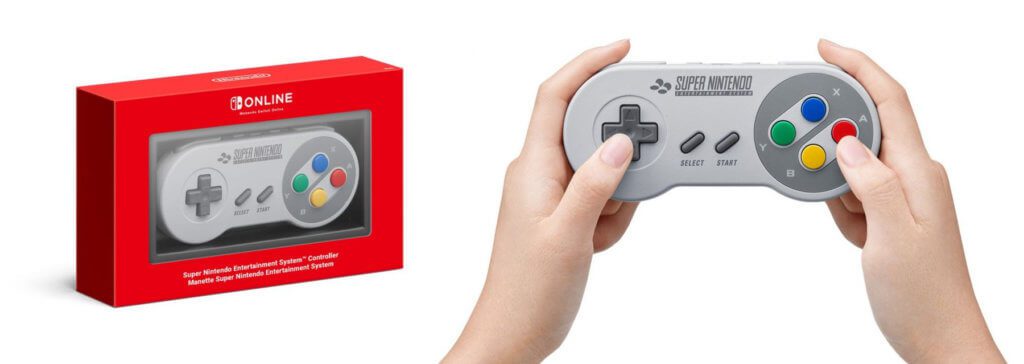 Noch ist der SNES-Controller für die Nintendo Switch nicht erhältlich; er sollte aber bald für 29,99 € über die Nintendo-Webseite zur Verfügung stehen.