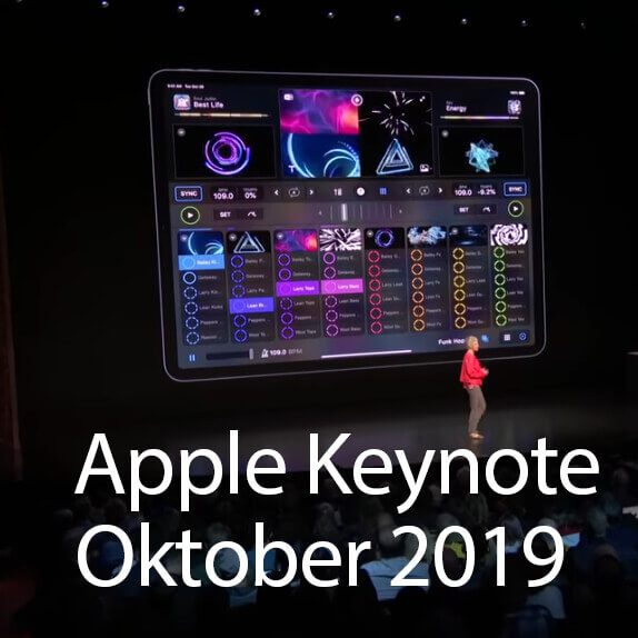 Apple Keynote Oktober 2019