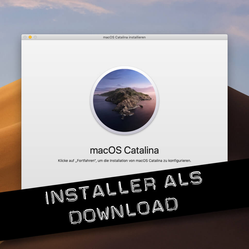 macOS Catalina Download und in DMG wandeln