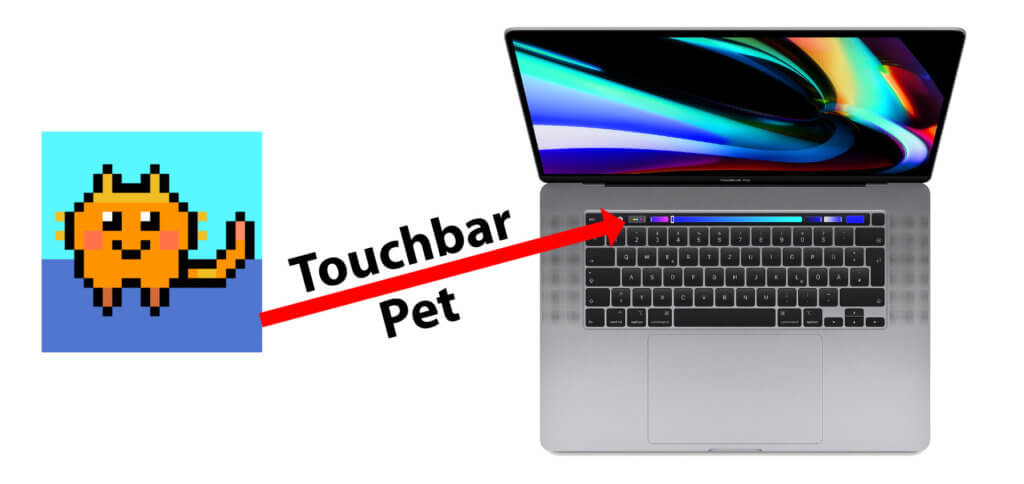 Das Touchbar Pet als Tamagotchi-Ersatz auf der Apple MacBook Pro Touch Bar ist ein Projekt von Grace Avery. Der Download ist kostenlos.