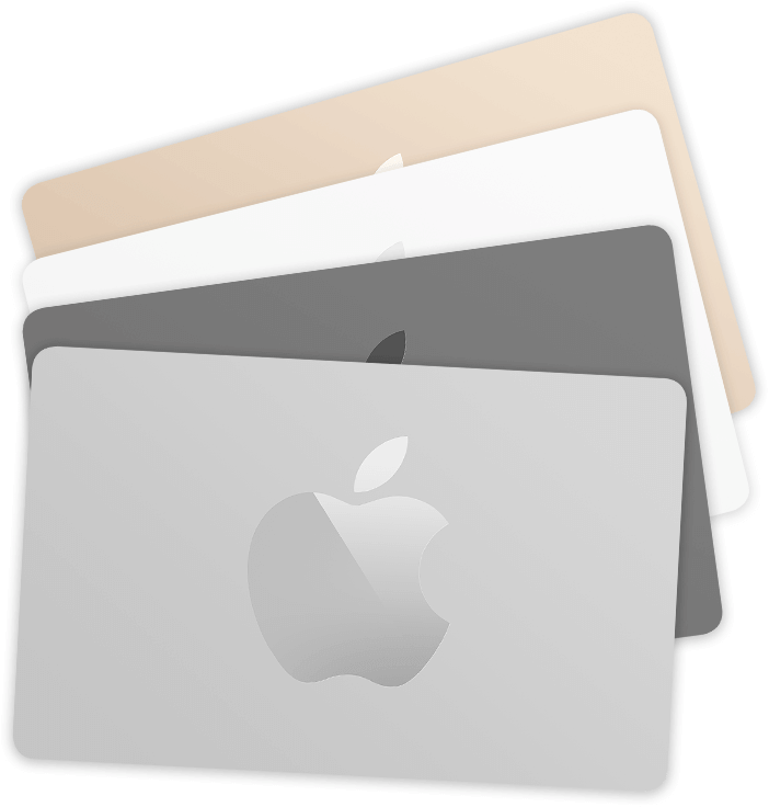 Die Apple Store Geschenkkarte könnt ihr wahrscheinlich nur im Store (offline) einsetzen. Bildquelle: Apple