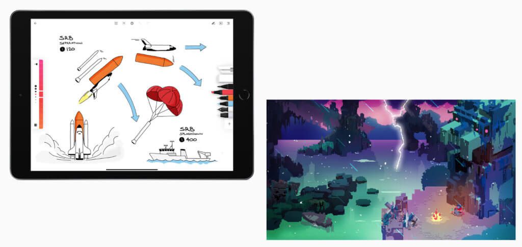 Die iPad App des Jahres ist ein digitales Notizbuch mit verschiedenen Stiften und Markern. Das iPad Spiel des Jahres ist ein modernes 16-Bit-Adventure.