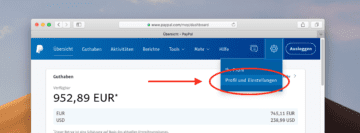 Anleitung: Paypal Geschäftskonto Auf Euro Umstellen