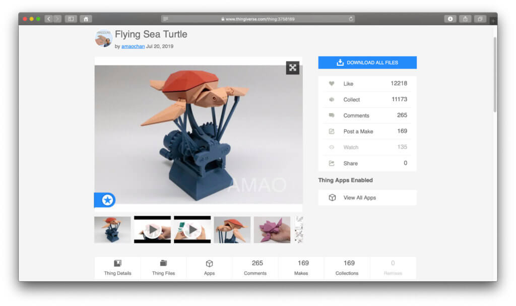 Die gratis Vorlagen für den 3D-Drucker sind gut dokumentiert, können als Favoriten gespeichert und kommentiert werden. Free 3D Model Download for 3d Printer