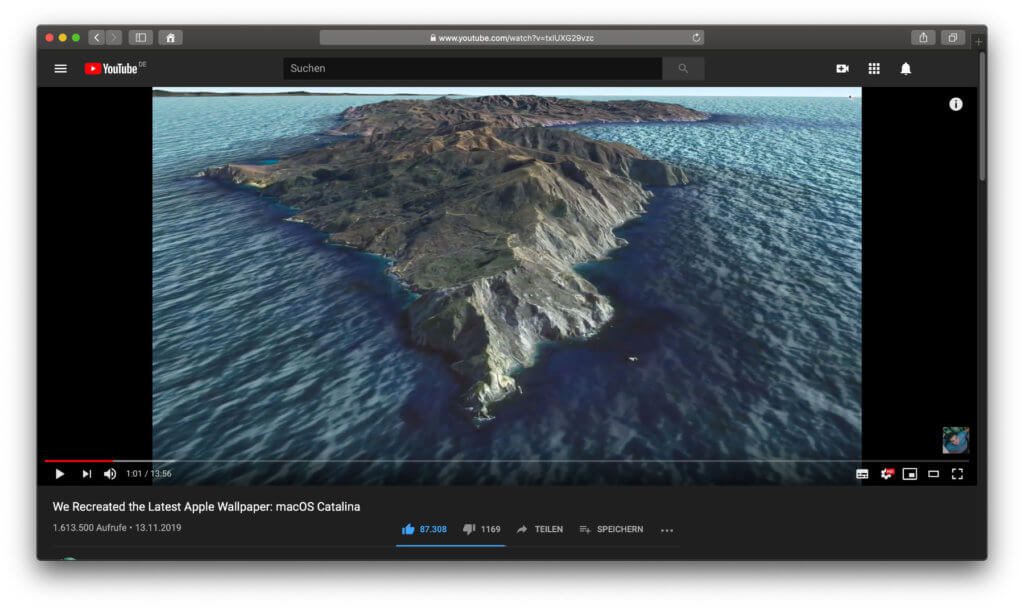 Das aktuellste Video aus der Reihe zeigt, was nötig ist, um das macOS 10.15 Catalina Wallpaper selber zu fotografieren. 