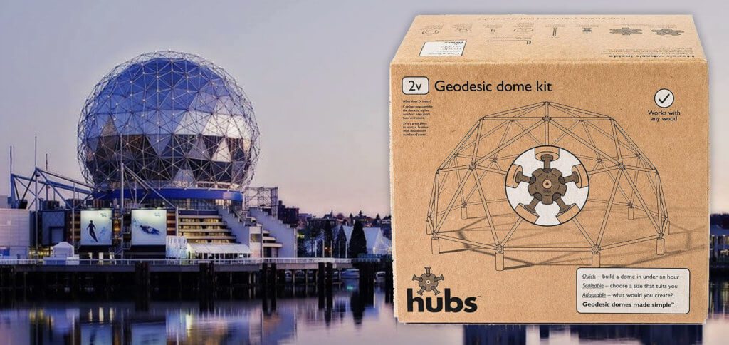 Eine geodätische Kuppel selber bauen mit einem Geodome-Bausatz – ob als Gewächshaus, Pavillon oder Spielhaus für die Kinder. Das ist ein tolles Projekt für 2020 ;)